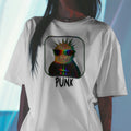 Glitch Punk Cat Loose Fit Tee
