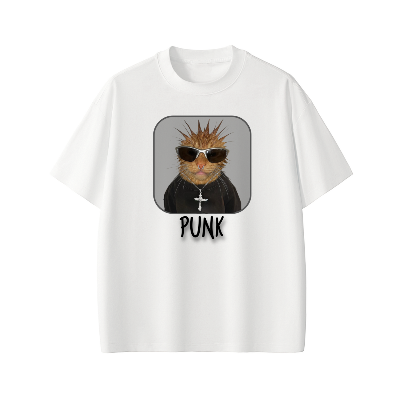 Punk Cat Loose Fit Tee